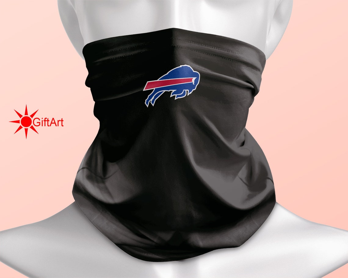 Buffalo Bills Neck Gaiter Football Neck Gaiter Sport Neck Etsy