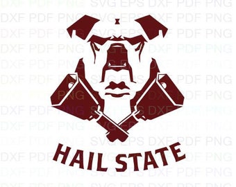 Mississippi State Bulldogs Svg Etsy