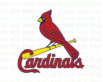 St Louis Cardinals Svg Etsy