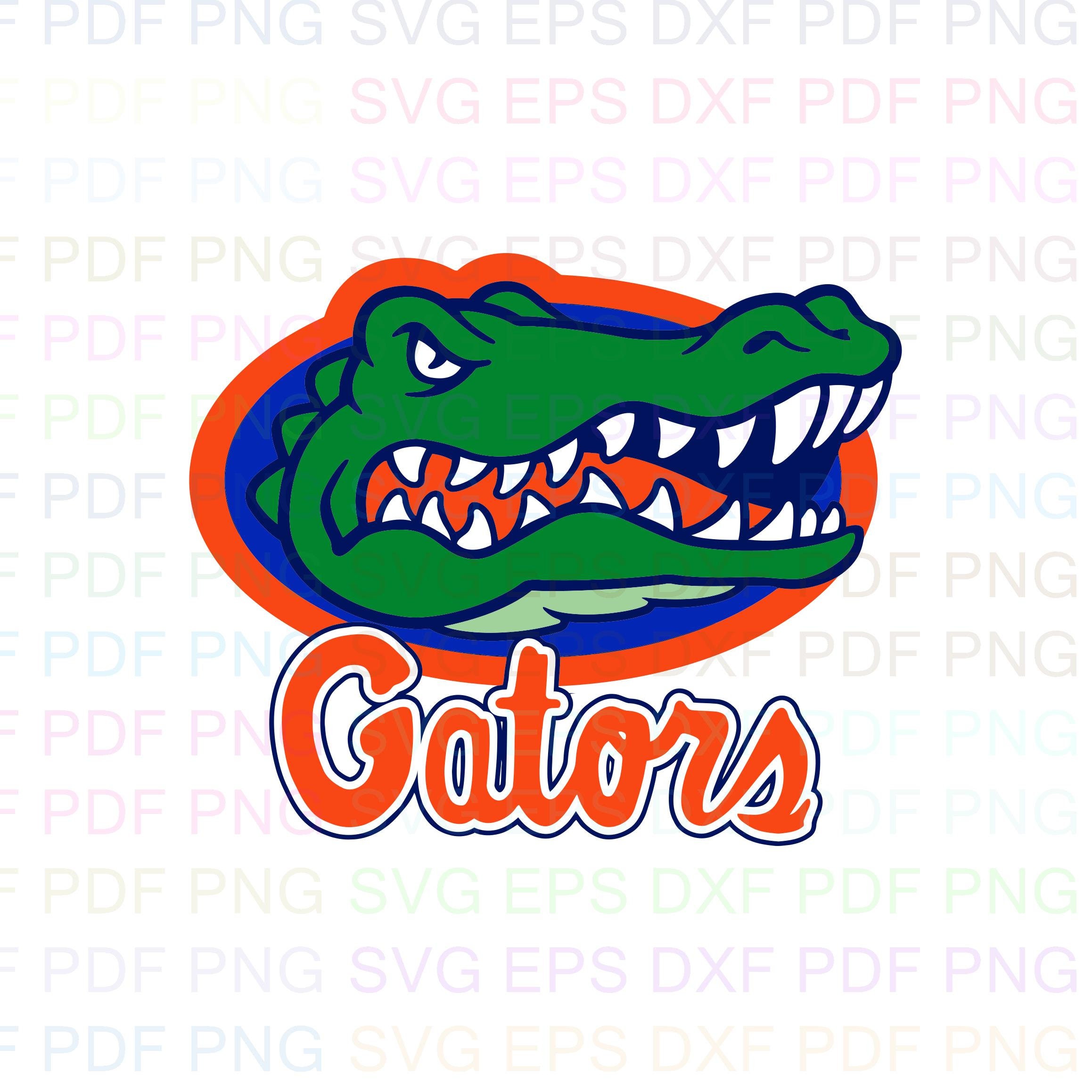 Florida Gators Ncaa Football 2 Svg Dxf Eps Pdf Png, Cricut, Cutting f…