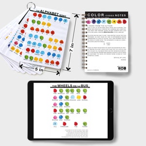 DIGITALE bladmuziek met kleurcode voor kinderen en volwassenen (xylofoon, handbellen, piano)