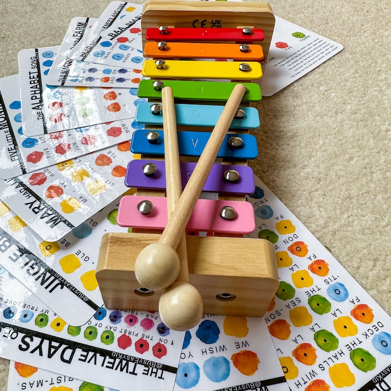 Colorcoded Stickers With Colorcoded Songbook for Etsy