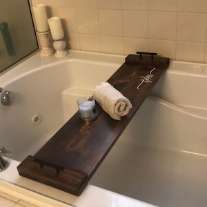 Nexus Black Marble Bath Caddy + Reviews