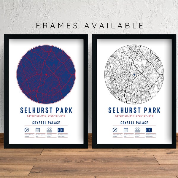 Crystal Palace Fc Stickers Etsy UK