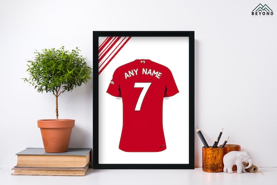 Liverpool shirt hotsell name printing