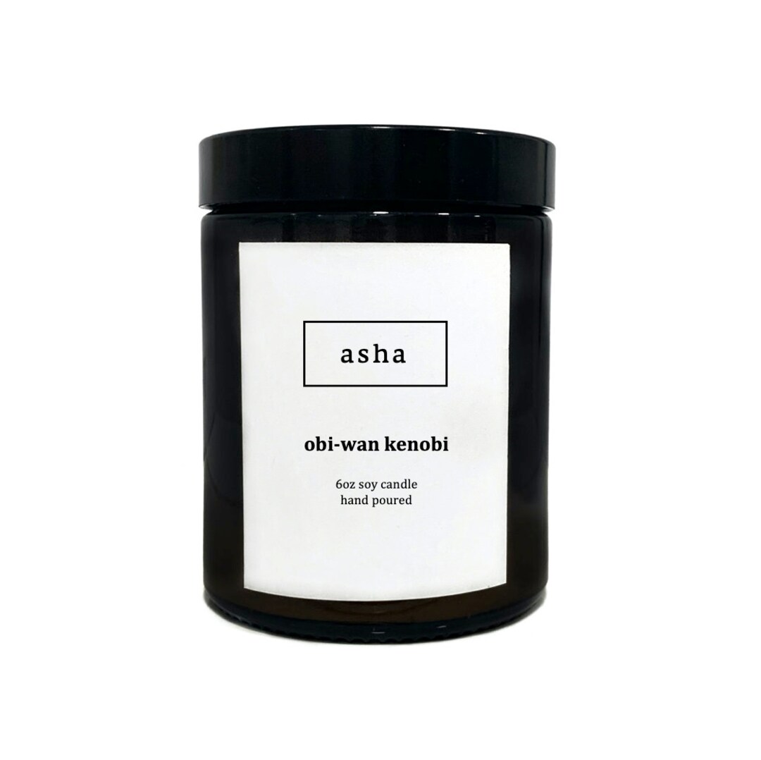 Obiwan Kenobi Soy Candle Star Wars Etsy UK