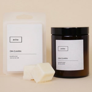 Din Djarin | Soy Candle & Wax Melt | SW