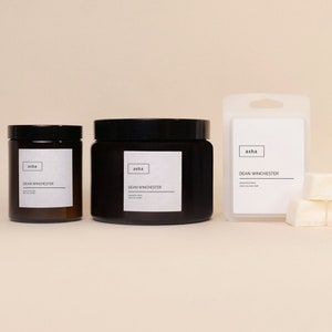 Dean Winchester | Soy Candles & Wax Melt | Supernatural