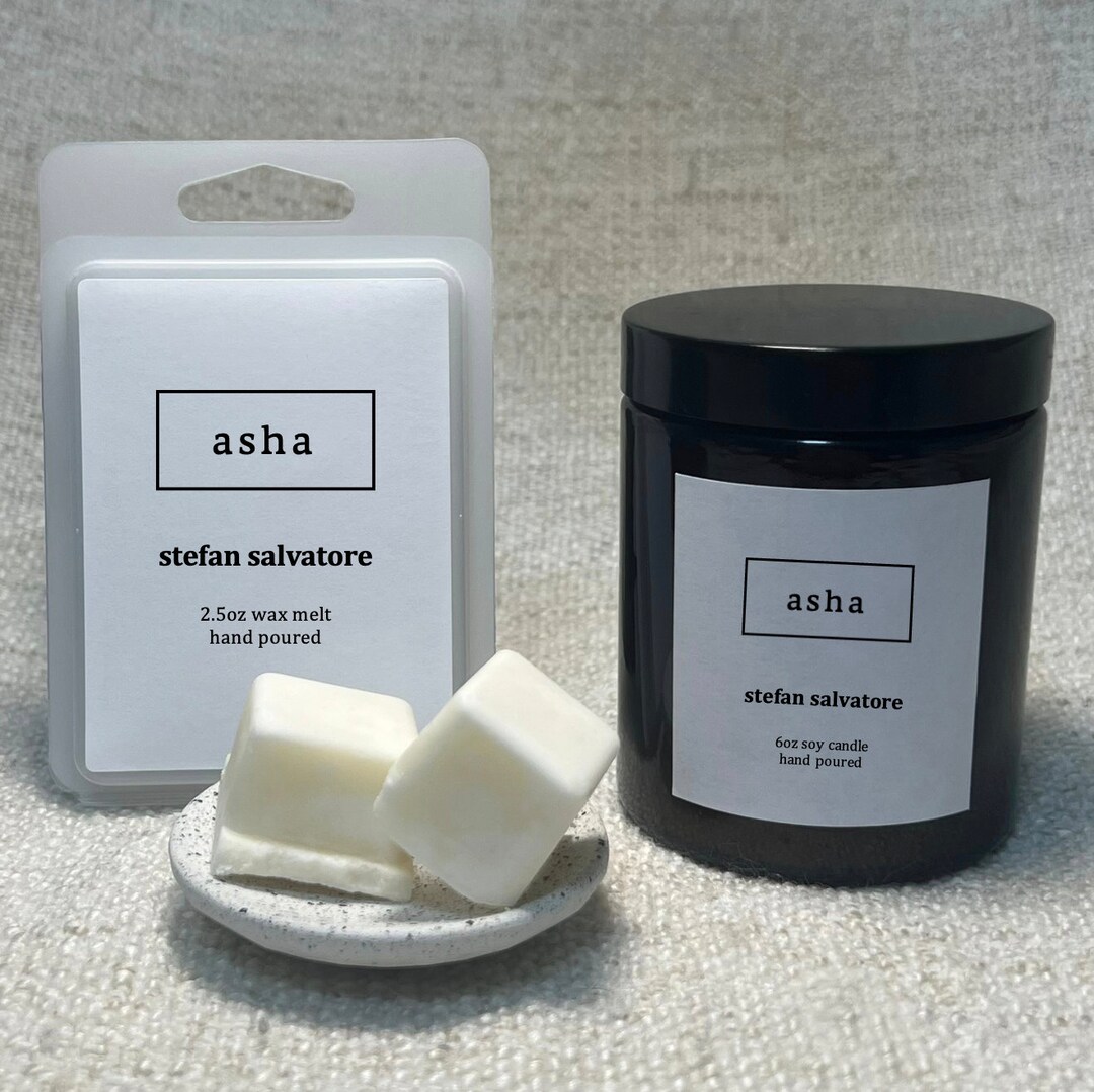 Stefan Salvatore Soy Candle & Wax Melt the Vampire Diaries Etsy