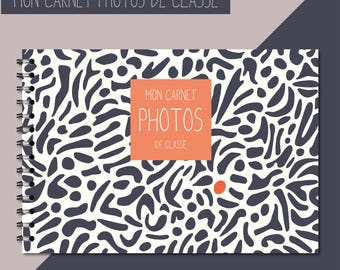 A4 Class Photo Book - School Memory Album to Complete - School Years Photos - Kindergarten - Primary School - Middle School - High School - Point