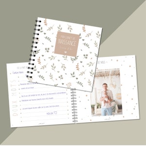 Mijn geboortedagboek_Gastenboek_Beige