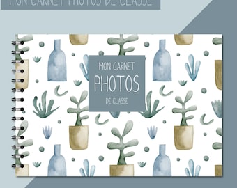 A4 Class Photo Book _ School Memory Album to Complete _ School Years Photos _ Kindergarten _ Primary School _ Middle School _ High School _ Lagoon