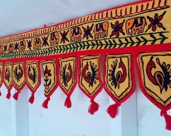 OM Swastik Toran Door Hanging toran Bandanwar wall and door Decorations Om & Swastik Toran for Main Door Window Wall Home Temple Mandir Living Room Décor Home Valance Ethnic Decorative Diwali Hangings OM Swastik Toran Door Hanging toran Bandanwar wall and door Decorations Om & Swastik Toran for Main Door Window Wall Home Temple Mandir Living Room Décor Home Valance Ethnic Decorative Diwali Hangings