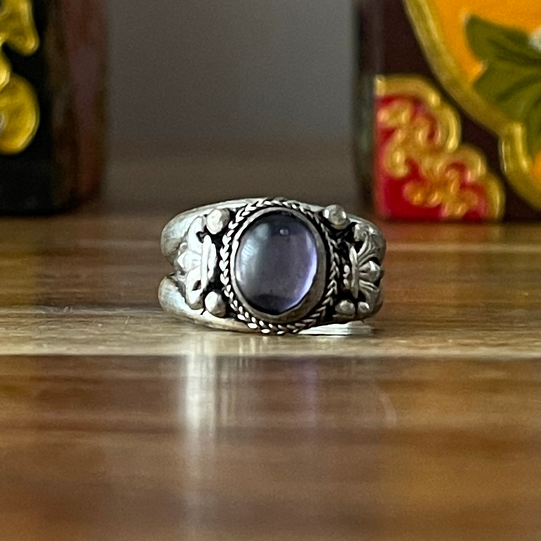 Vintage indian hotsell tibetan rings