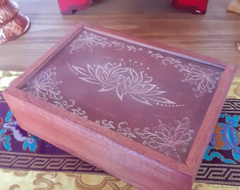 Lotus Flower Trinket Box  | Jewellery Box