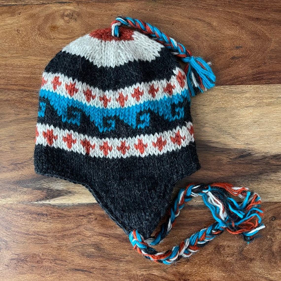 Tibetan Earflap Hats Merino Wool Woolen Hat Hand Made in - Etsy UK