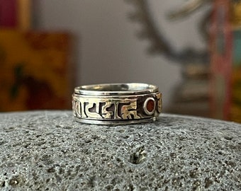 475 Ring ~ Om Mani Padme Hum ~ Nepal Tibet 475 Ring ~ Om Mani Padme Hum ~ Nepal Tibet