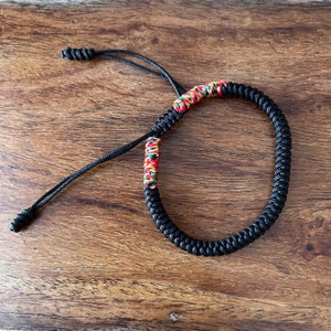 Lucky Tibetan Black Cord bracelet