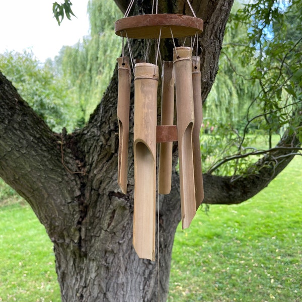 Small Natural Bamboo Windchimes