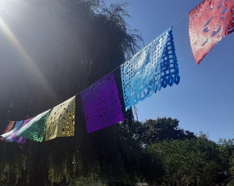 Papel Picado Dia De Muertos Bunting | Mexican Day of the Dead paper flags