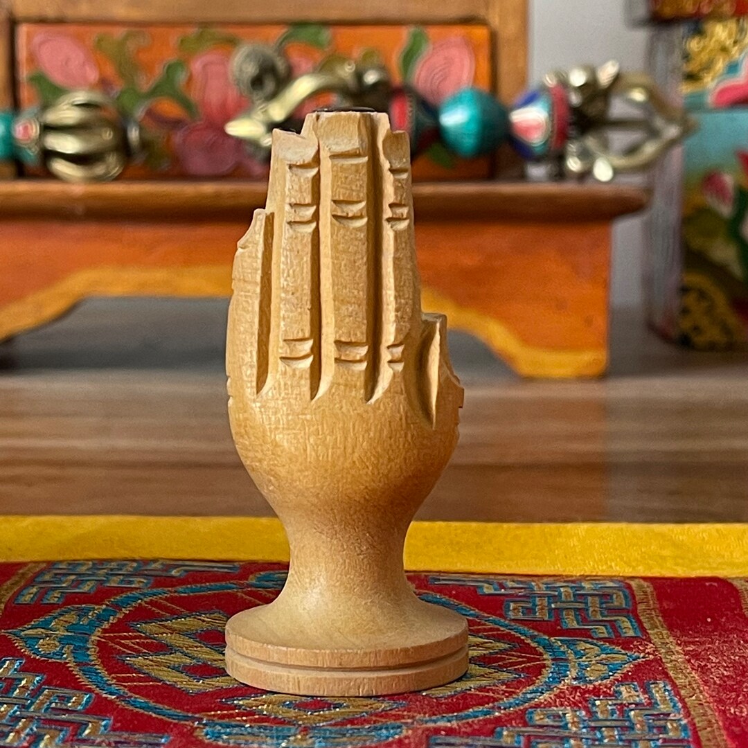 Praying Hands Incense Holder Etsy