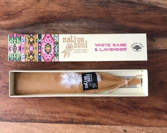 Native Soul White Sage & Lavender Incense sticks