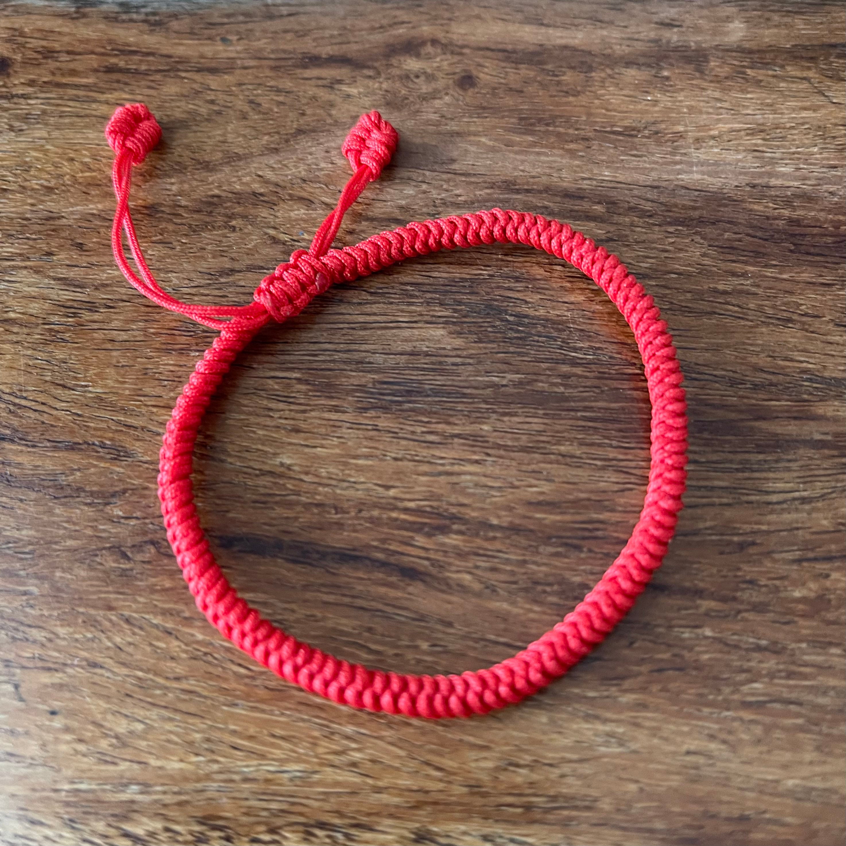 Lucky tibetan red string bracelet sale