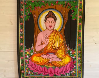 Décoration murale bouddha | Tapisserie