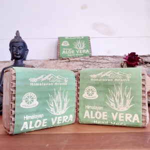 Natural Himalayan Aloe Vera Soap 100g Bar - Etsy