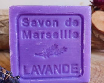 Natural Marseille soap Lavender Flowers 300 gm