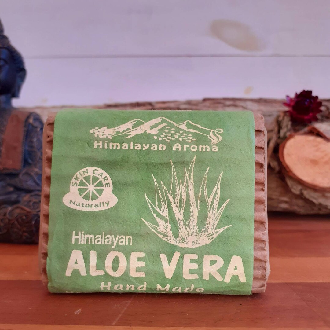 Natural Himalayan Aloe Vera Soap 100g Bar - Etsy