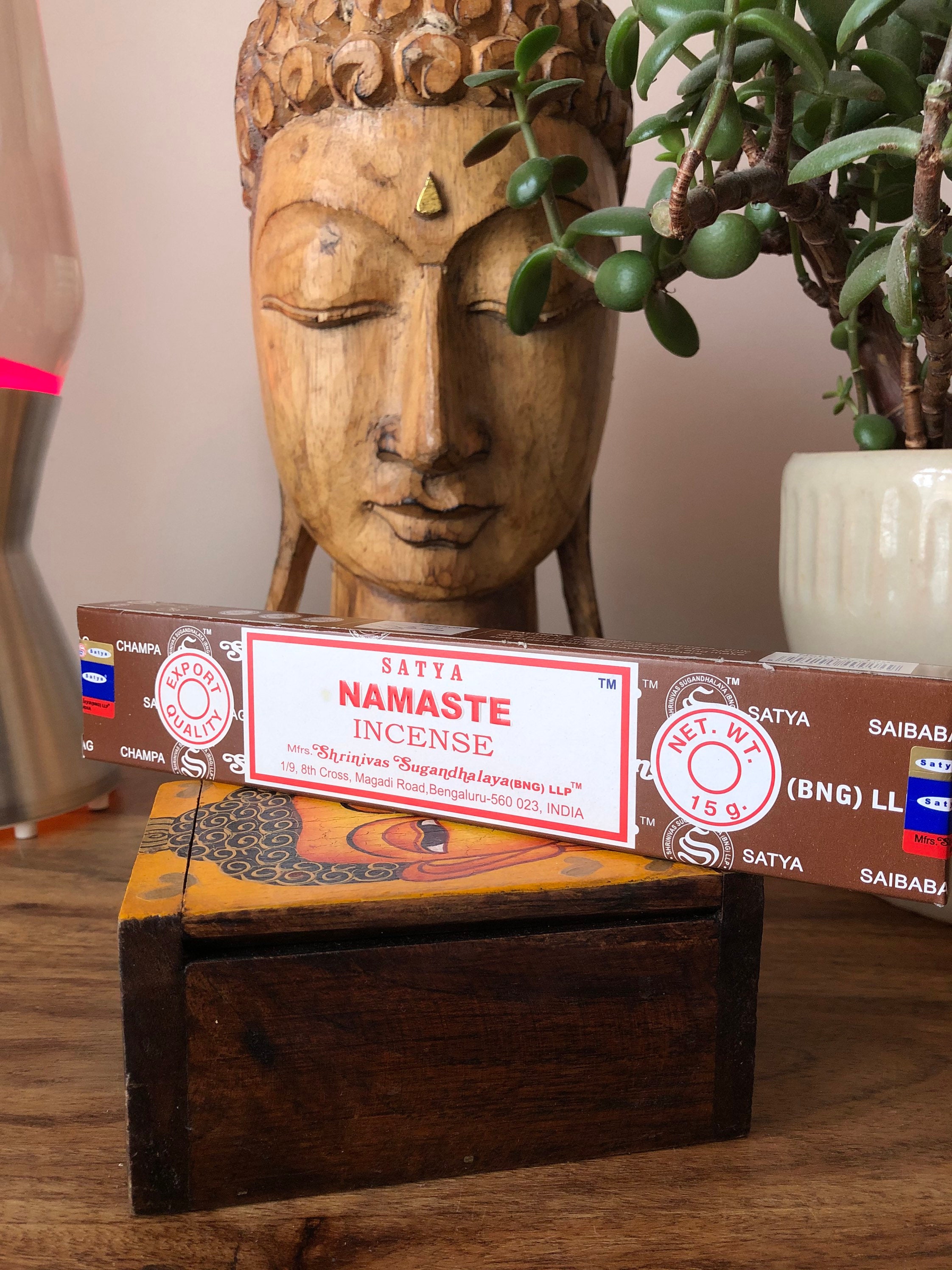 Satya Namaste Incense Sticks Etsy