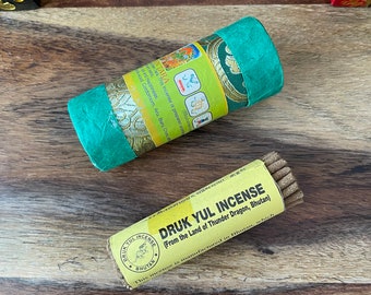 Druk Bhutanese Incense Green Tara 30 x 10cm sticks