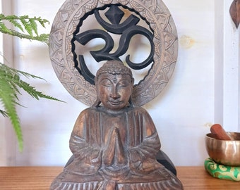 Ensemble Bouddha Om Feng Shui | Gris et Noir