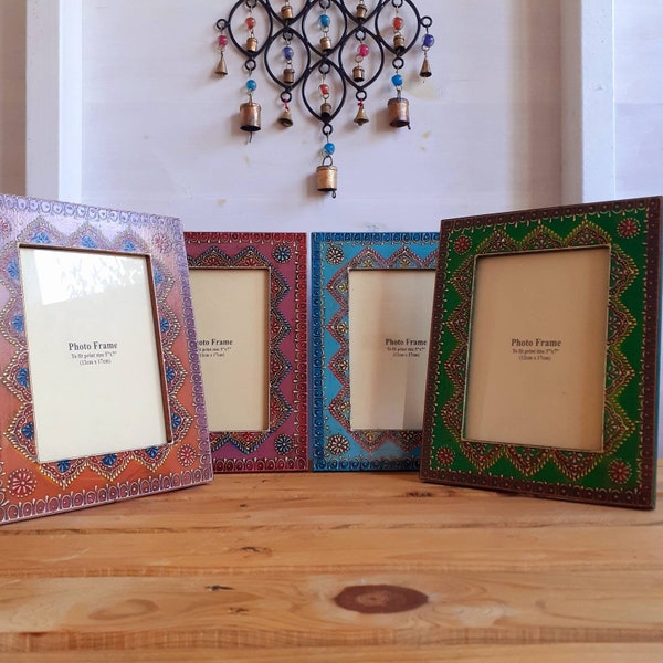 Indian Hand Painted Photo Frames