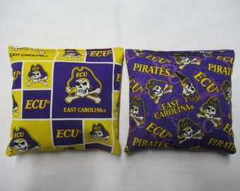 EAST CAROLINA UNIVERSITY ECU CORNHOLE BEAN BAGS TOSS GAME 8 FREE SHIPPING