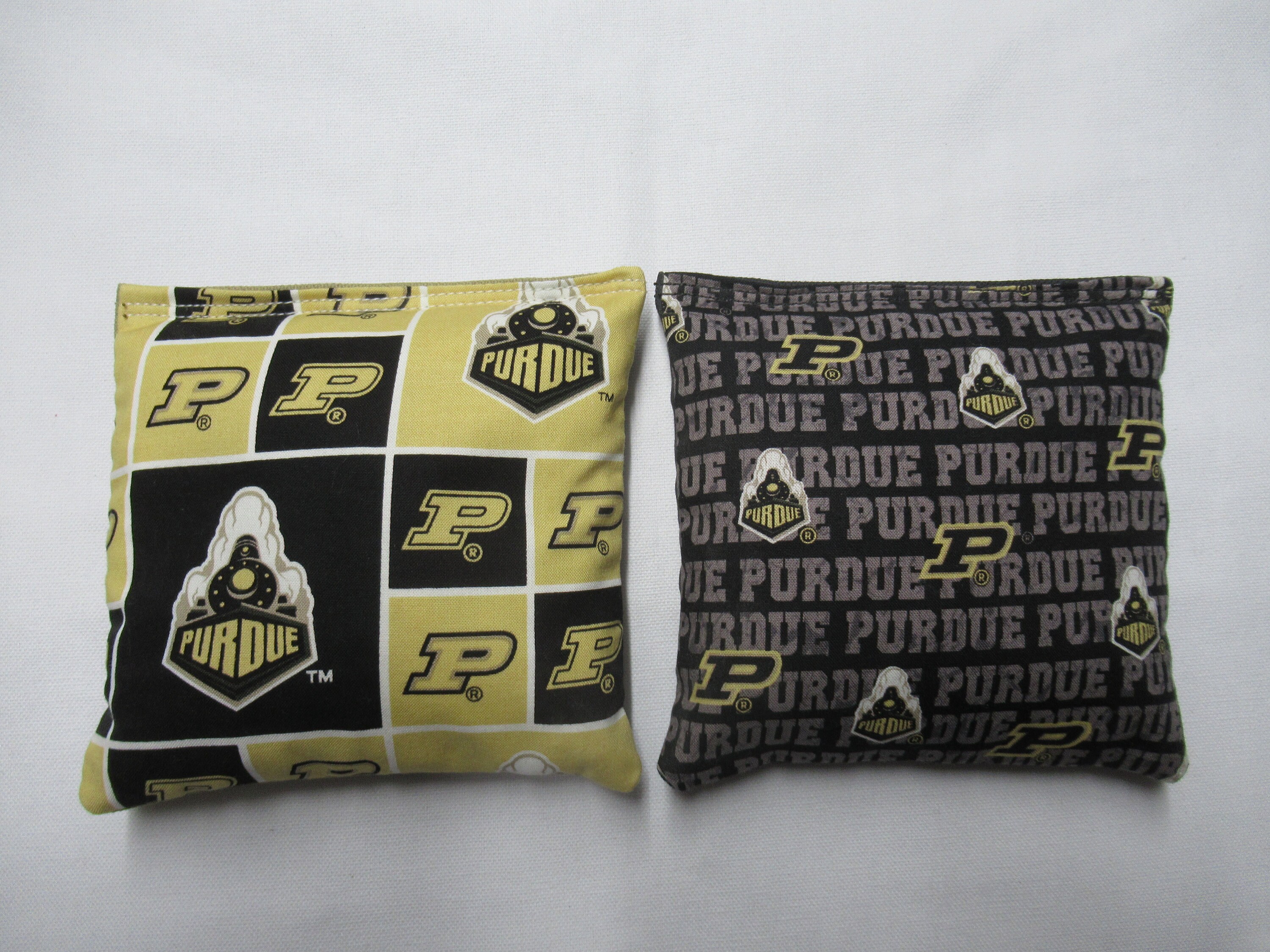 Ensemble de 8 sacs Cornhole Purdue Boilermakers University Fabriqués aux États-Unis