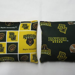 Set of 8 Cornhole Bags Baylor Bears Handmade MADE in the USA - Etsy
