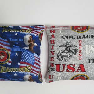 USA COAST GUARD Military Patriotic Flag 8 ACA regulation Cornhole bags 