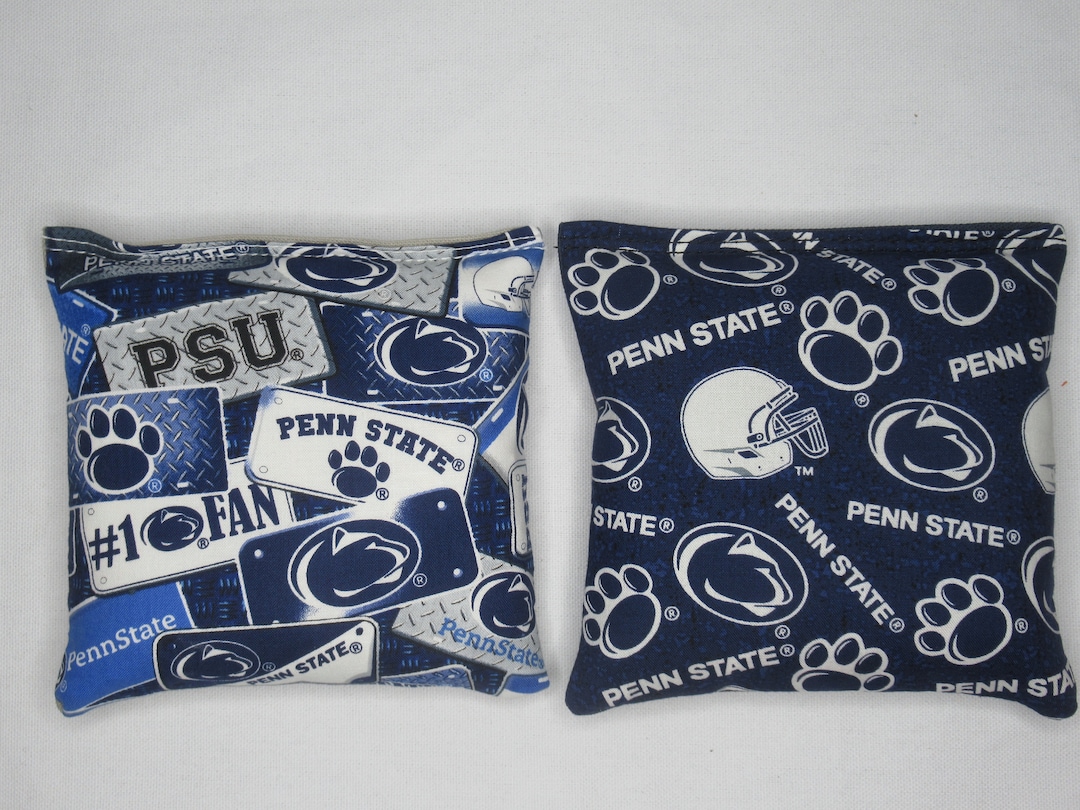 Set of 8 Cornhole Bags Penn State Nittany Lions University Handmade ...