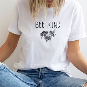 Bee kind shirt, Kindness shirt, be kind, Motivational shirt, Inspirational shirt, gift for her, Positive shirt, Mental health shirt
