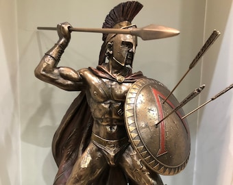 Estatua espartana del rey Leónidas