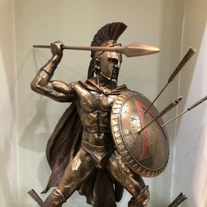 Spartan statue of King Leonidas