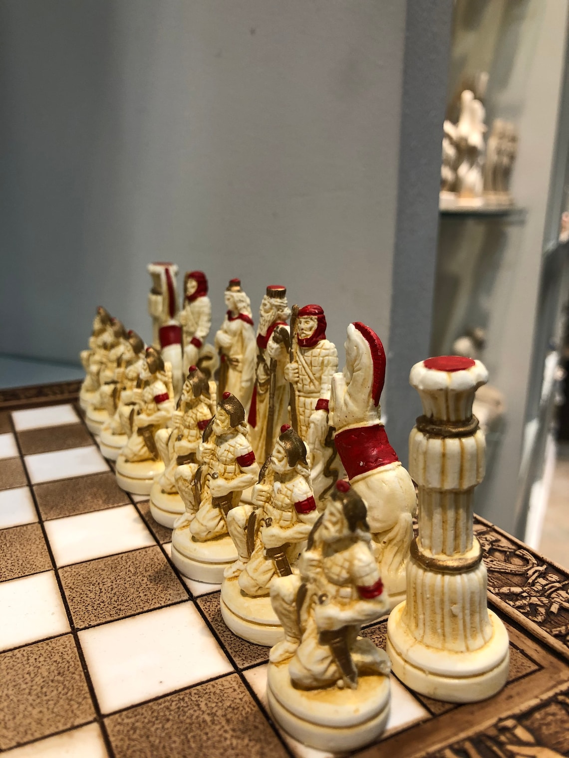 Ancient Greece Chess Set Etsy