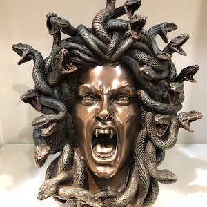 Diosa griega antigua Medusa Mascarilla