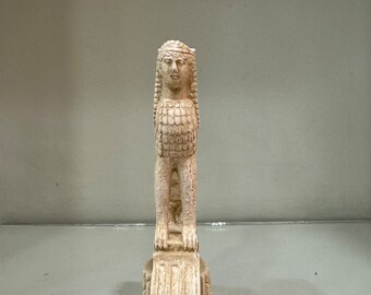 古代ギリシャ デルフィのスフィンクスの陶像 - Etsy 日本