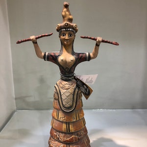Goddess of the Snakes~ REA~ Minoan Period 18th century BC