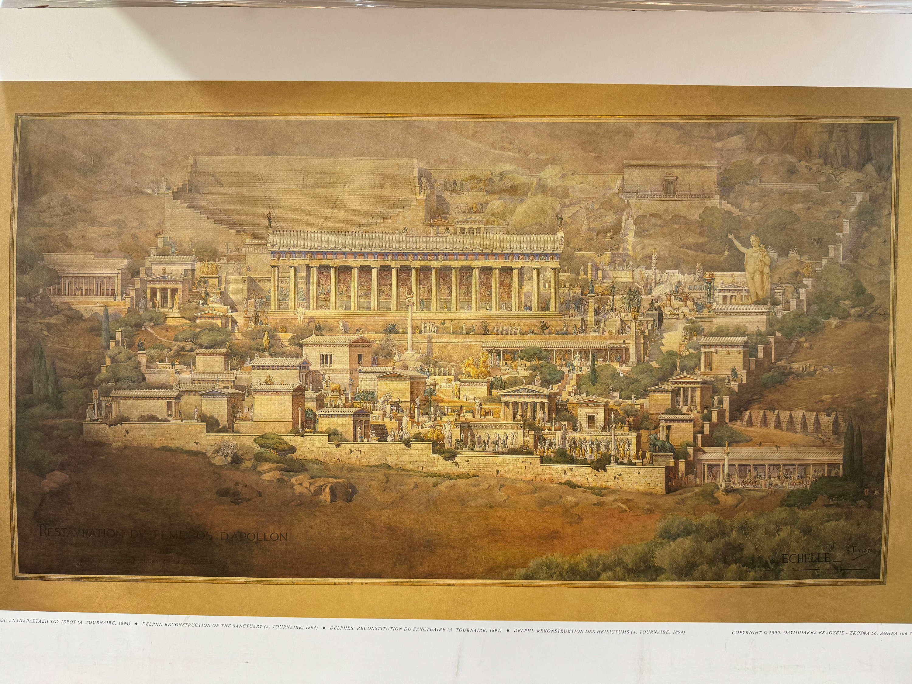 Oracle of Delphi Poster - Etsy