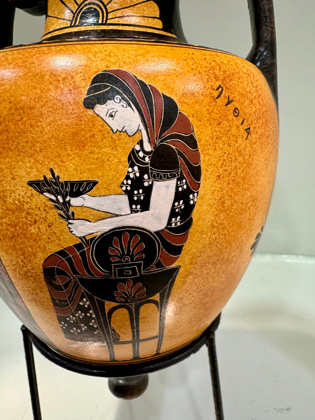 Handmade Ryton Vase of the Oracle - Etsy