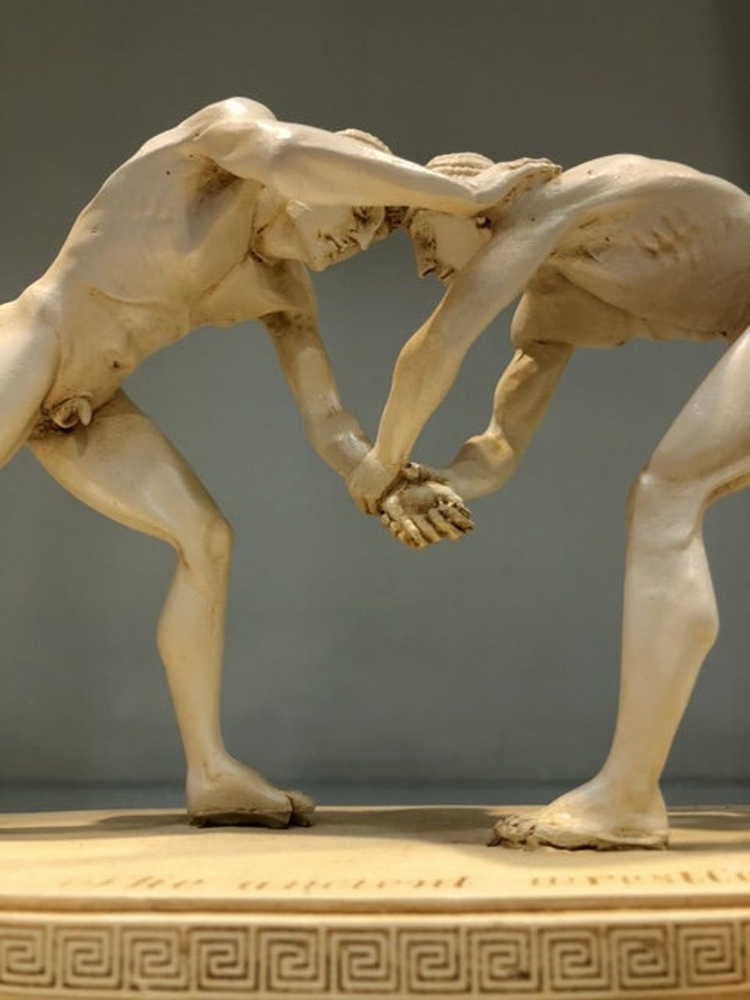 The Greek Wrestlers Olympic Games Etsy